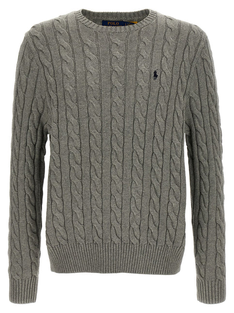Polo Ralph Lauren Gray Cotton Cardigan