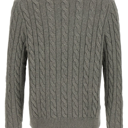 Polo Ralph Lauren Gray Cotton Cardigan