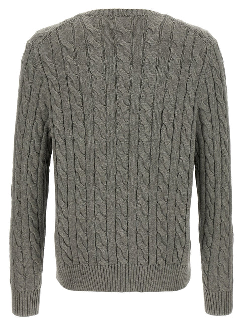 Polo Ralph Lauren Gray Cotton Cardigan