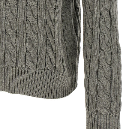 Polo Ralph Lauren Gray Cotton Cardigan