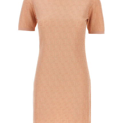 Fendi Multicolor Cotton Short Dress