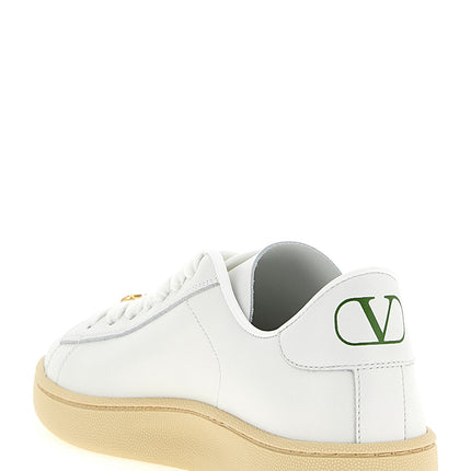 Valentino Garavani White Calfskin Sneakers