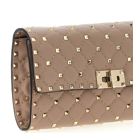 Valentino Garavani Multicolor Lamb Leather Shoulder Bag