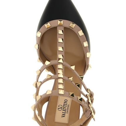Valentino Garavani Multicolor Lamb Leather Mid Heel Pumps