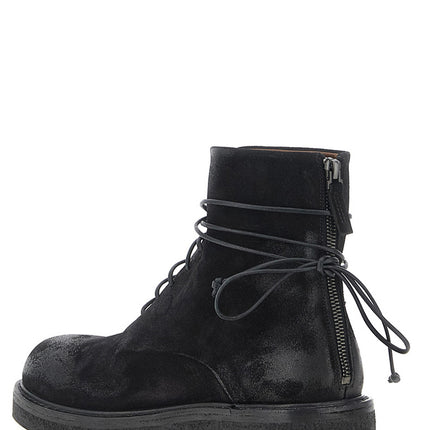 Marsell Black Cotton Chelsea Boots