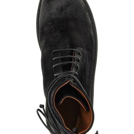 Marsell Black Cotton Chelsea Boots