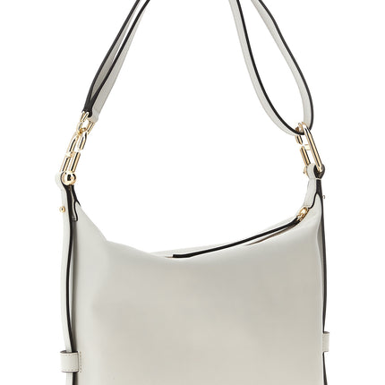 Furla White Leather Shoulder Bag