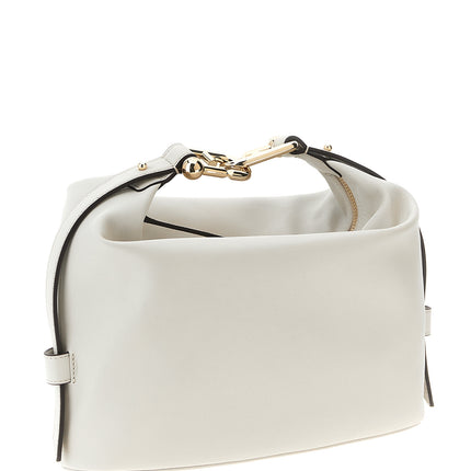 Furla White Leather Shoulder Bag