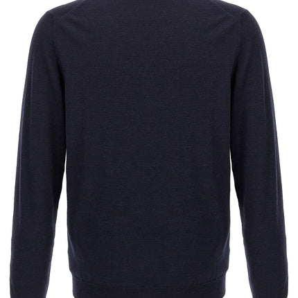 ZANONE Blue Virgin Wool Cardigan