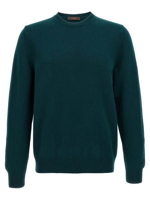 ZANONE Bicolor Virgin Wool Cardigan