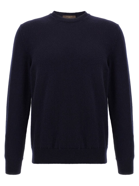 ZANONE Blue Virgin Wool Cardigan