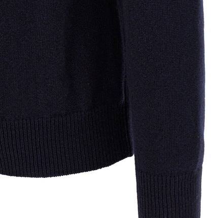 ZANONE Blue Virgin Wool Cardigan