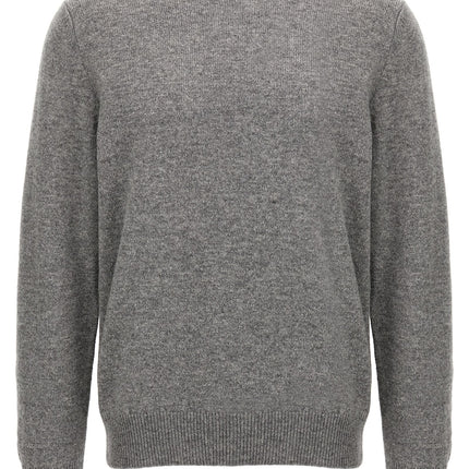 ZANONE Gray Virgin Wool Cardigan