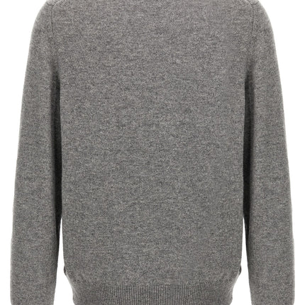 ZANONE Gray Virgin Wool Cardigan