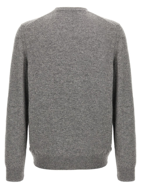 ZANONE Gray Virgin Wool Cardigan