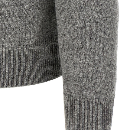 ZANONE Gray Virgin Wool Cardigan
