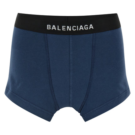 Balenciaga Blue Cotton Long Skirt