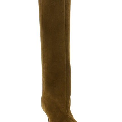The Attico Bicolor Goatskin Over The Knee