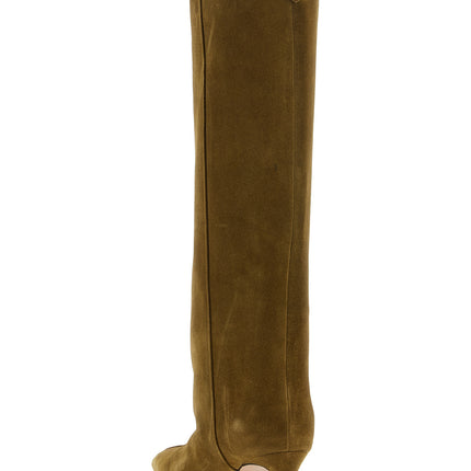 The Attico Bicolor Goatskin Over The Knee