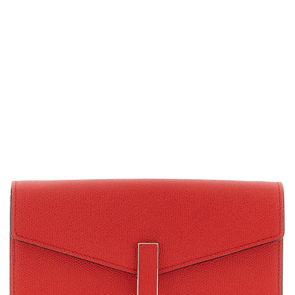 Valextra Multicolor Calfskin Clutch Bag