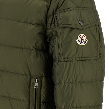 Moncler Bicolor Polyamide Full-Length Jacket