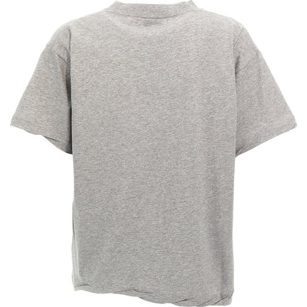 Balenciaga Gray Cotton T-Shirt