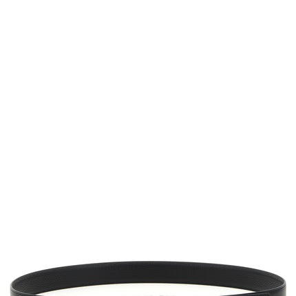 Ferragamo Black Calfskin Regular Belt