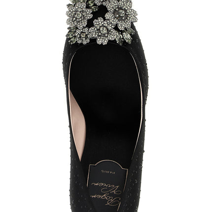 Roger Vivier Black Viscose High Heel Pumps