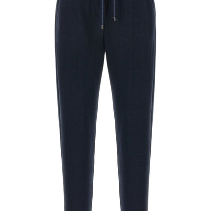 Brunello Cucinelli Blue Cotton Joggers (Workout Pants)