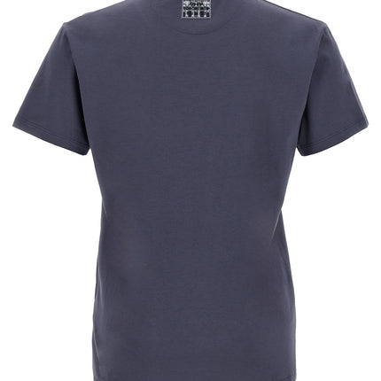 Fendi Blue Cotton T-Shirt