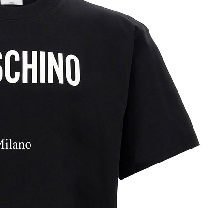 Moschino Bicolor Cotton T-Shirt