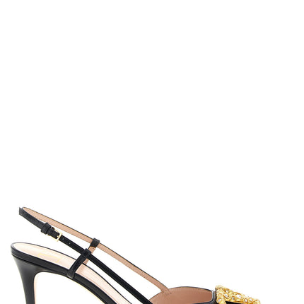Valentino Garavani Black Calfskin High Heel Pumps