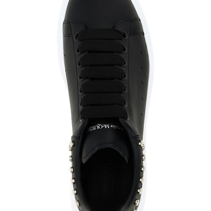 Alexander McQueen Black Calfskin Chunky Sneakers