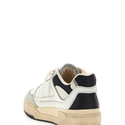 Golden Goose Bicolor Leather Athletic Sneakers