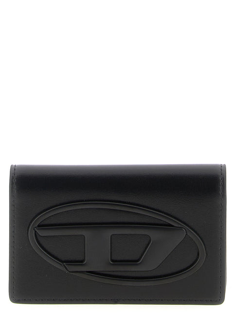 Diesel Black Leather Cardholder