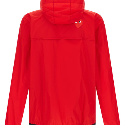 Comme Des Garçons Play Multicolor Nylon Shell Jacket