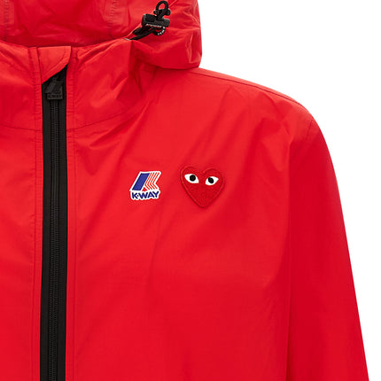 Comme Des Garçons Play Multicolor Nylon Shell Jacket