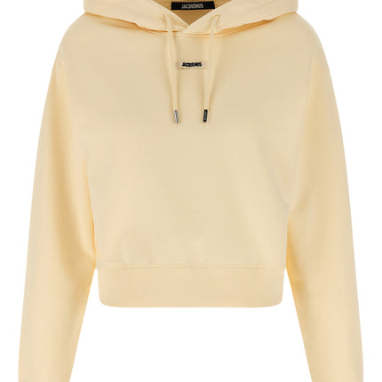 Jacquemus Beige Cotton Hoodie