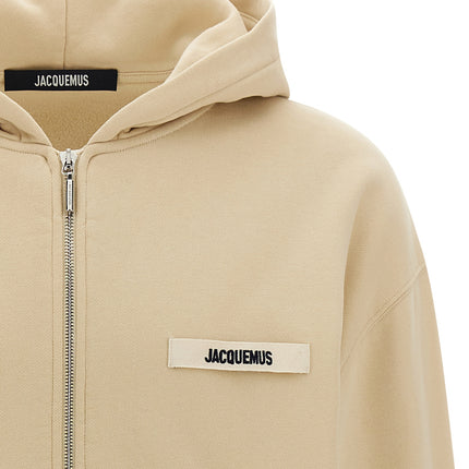 Jacquemus Beige Cotton Sweatshirt