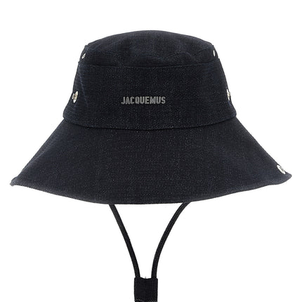 Jacquemus Blue Cotton Bucket Hat