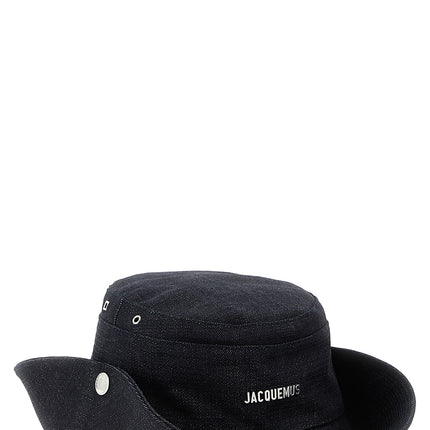 Jacquemus Blue Cotton Bucket Hat