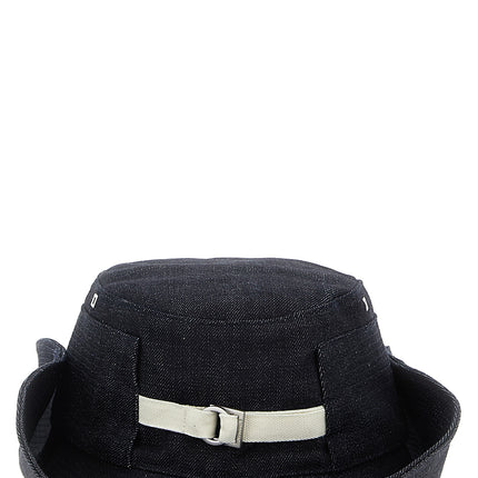 Jacquemus Blue Cotton Bucket Hat