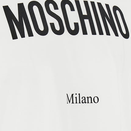 Moschino Bicolor Cotton T-Shirt