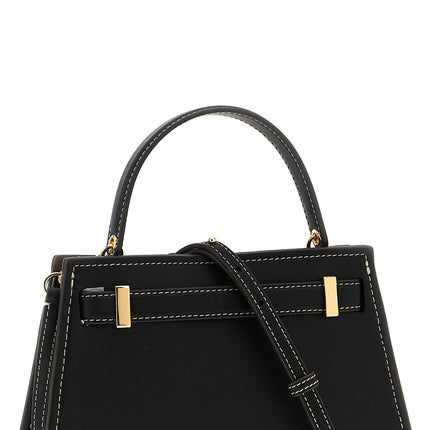 Tory Burch Black Cowhide Handbag