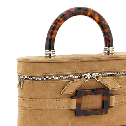 Roger Vivier Beige Goatskin Handbag
