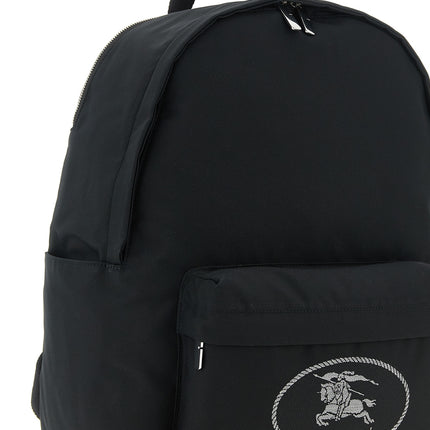 Burberry Black Polyester Backpack