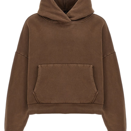 Entire Studios Brown Cotton Sweatshirt