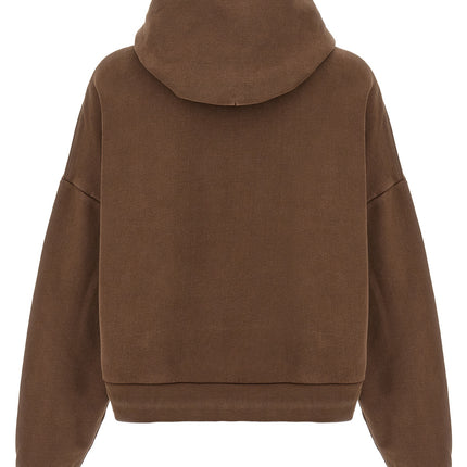 Entire Studios Brown Cotton Sweatshirt