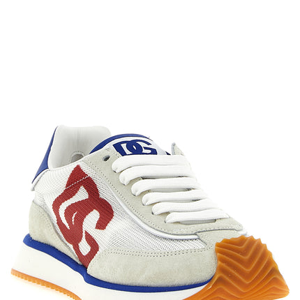 Dolce & Gabbana Multicolor Polyester Athletic Sneakers