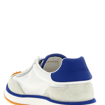 Dolce & Gabbana Multicolor Polyester Athletic Sneakers